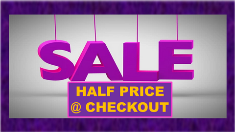 50% OFF @ CHECKOUT!