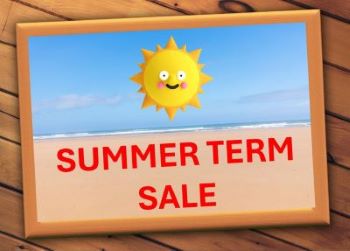 SUMMER TERM SALE ~ 25% Off