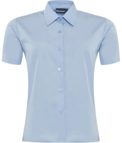 GIRLS BLOUSES (Pk of 2) SHORT SLEEVE