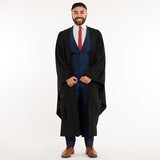 BACHELORS GOWN & MORTARBOARD SET